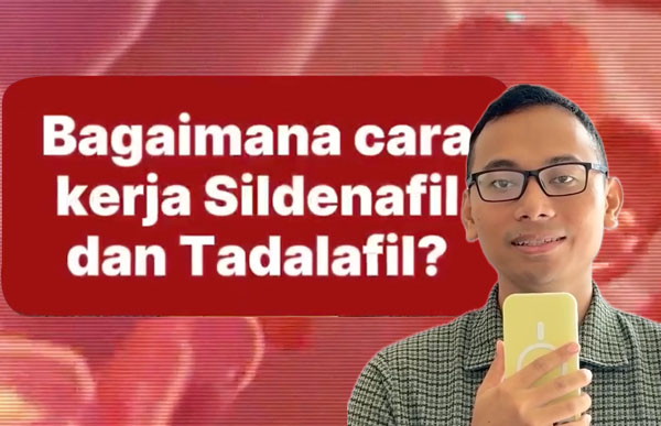Cara Sildenafil dan Tadalafil Bekerja di Tubuh