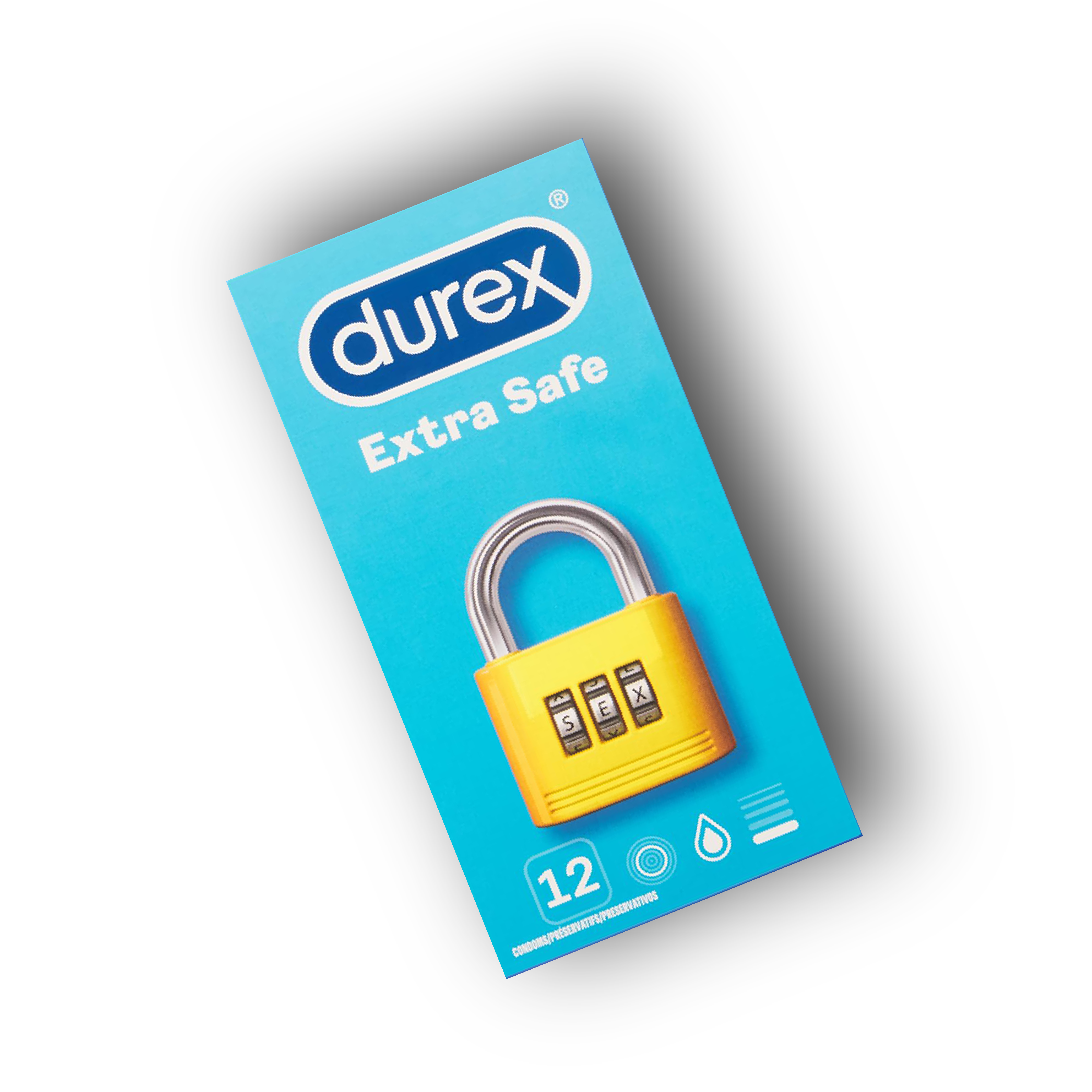Extra Thick Latex Condom - Extra Safe - Durex - 12 pcs – Bhro.